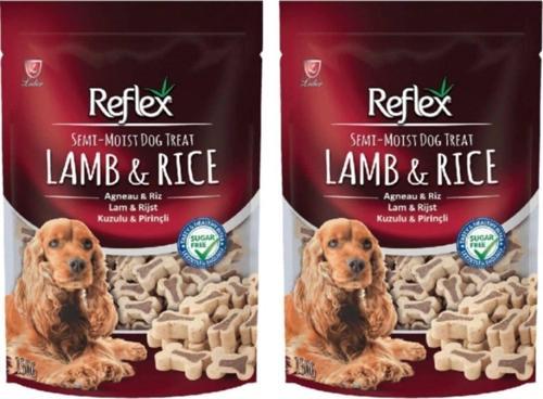 Semı-moıst Kuzulu & Pirinçli Mini Kemik Köpek Ödül 150grx2