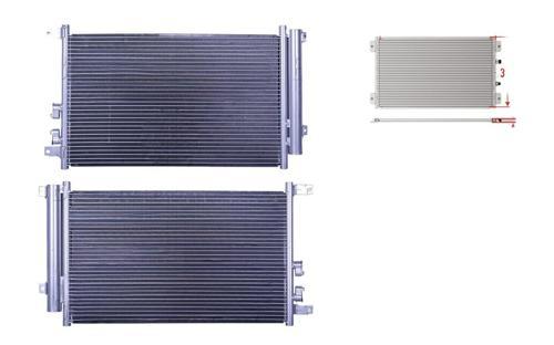 Alfa Romeo 147 1.9 JTD 2001 Sonrası Klima Radyatörü (560x331x16 mm)