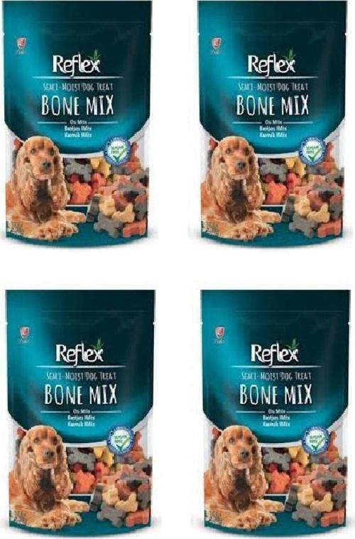 Yarı Yumuşak Kemik Mix Köpek Ödül 150 Gr. X 4 Adet