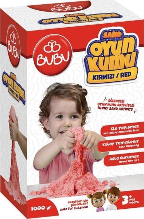 Kinetik Kum 1000 gr Kırmızı KU0012