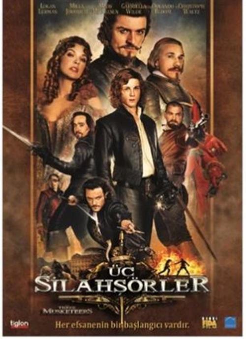 Üç Silahşörler - The Three Musketeers ( Türkçe Dublaj ) ( Ambalajında - Sıfır ) DVD