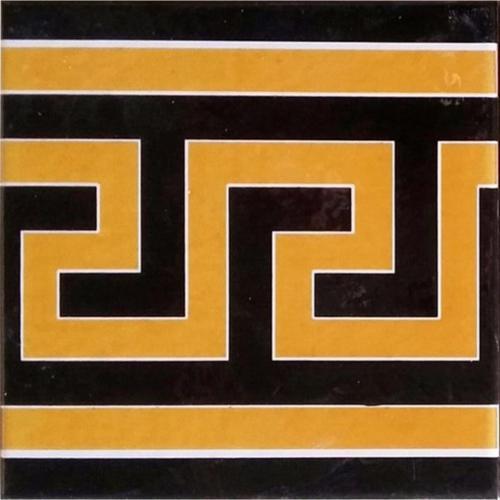 20x20 Cm Ks 71 Zincir Desen Kütahya Iznik Çini Bordür