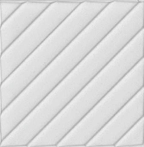 20x20 cm Linea Beyaz Modern Desenli Çini Seramik Karo