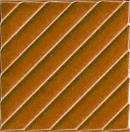 20x20 Cm Linea Karamel Modern Desenli Çini Seramik Karo