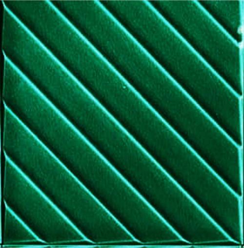 20x20 cm Linea Yeşil Modern Desenli Çini Seramik Karo