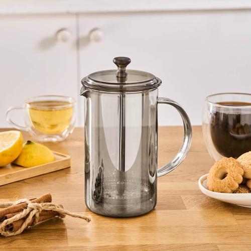 Alina French Press Gri 600 ml