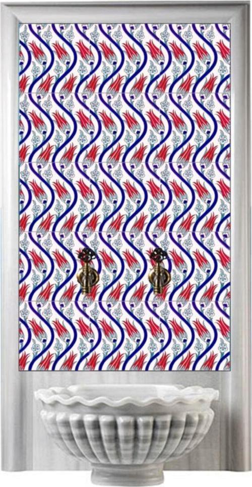 60x100 Cm Ac 20 Sarmaşık Serigraf Türk Hamamı Pano