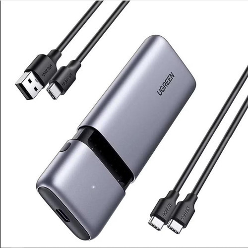 80863 CM389 M.2 Sata NVMe 10GB/s Veri Aktarım Hızı USB-C 3.1 Gen2 SSD Disk Kutusu