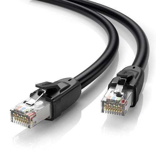 55193 NW323 CAT8 4K 8K 40GB/s Yüksek Ağ Hızı FRP Ethernet Kablosu 15metre