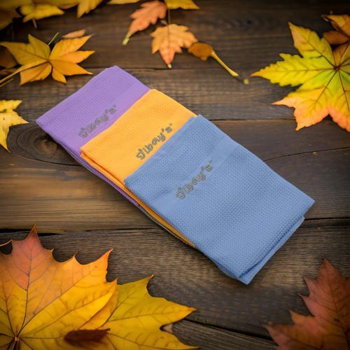 İlbays 3'lü Mikrofiber Temizlik Bezi (Mavi-Sarı-Mor)