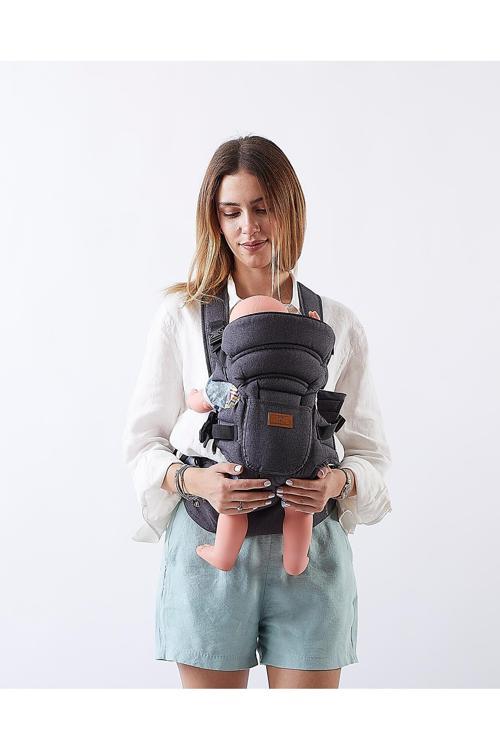 Mamma Premium Ergonomik Air File Kumaş Kanguru Çok Yönlü Bebek Taşıma Çantası Ana Kucağı Baby Sling