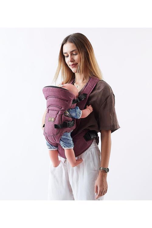 Mamma Premium Ergonomik Air File Kumaş Kanguru Çok Yönlü Bebek Taşıma Çantası Ana Kucağı Baby Sling