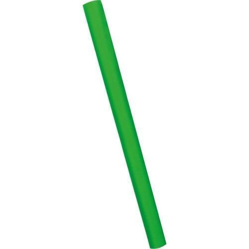 Yeşil Sosis Bigudi Uzun 17cm 12 li