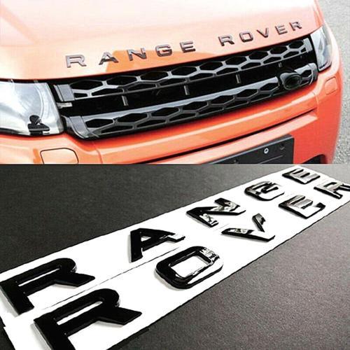 Evoque Kaput Yazısı Parlak Siyah