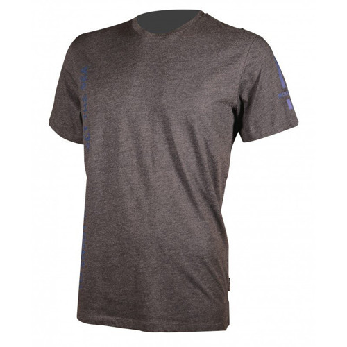T-Shirt Titanyum/Mavi Deep
