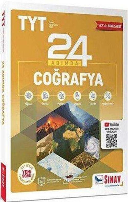 TYT Coğrafya 24 Adımda Konu Anlatımlı Soru Bankası