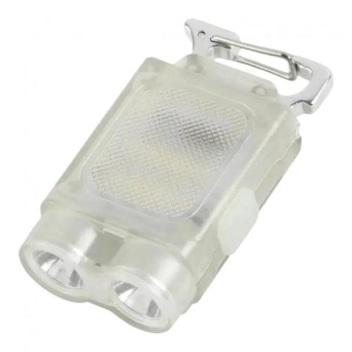 V15 EDC El Feneri 1200LM Anahtarlık Işık Tip-C Şarj Edilebilir Taşınabilir Mini Torch Mıknatıs Klips