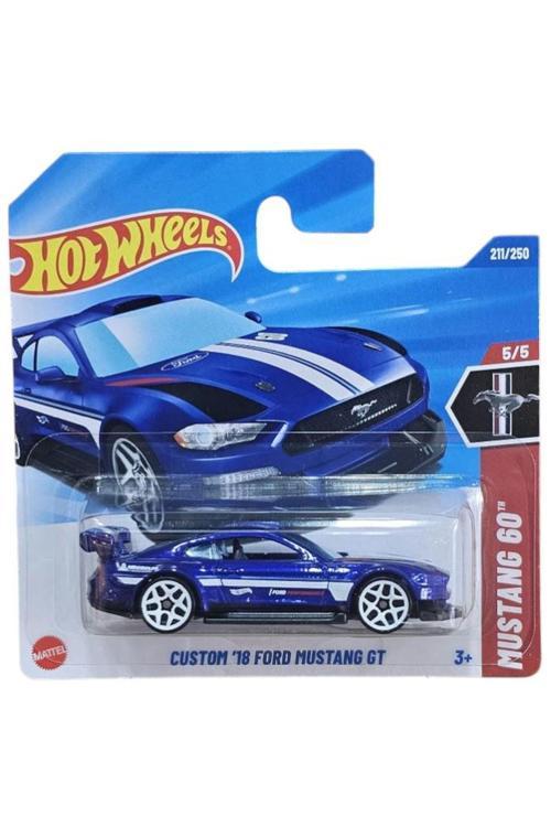 - Custom '18 Ford Mustang GT  - Mavi (1/64) 2025 Üretim