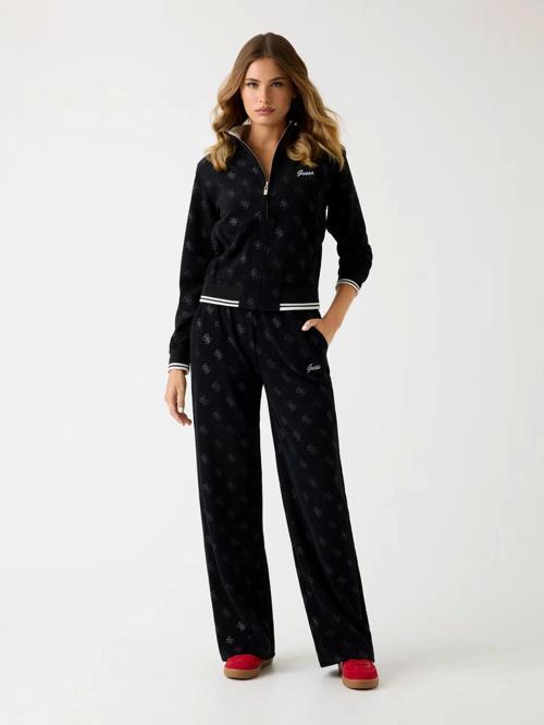 Paulina Kadın Siyah Aktif Loose Fit Eşofman Altı V5BB00K1902-JBLK