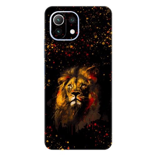 Xiaomi Mi 11 Lite Kaplama Aslan Sulu Boya