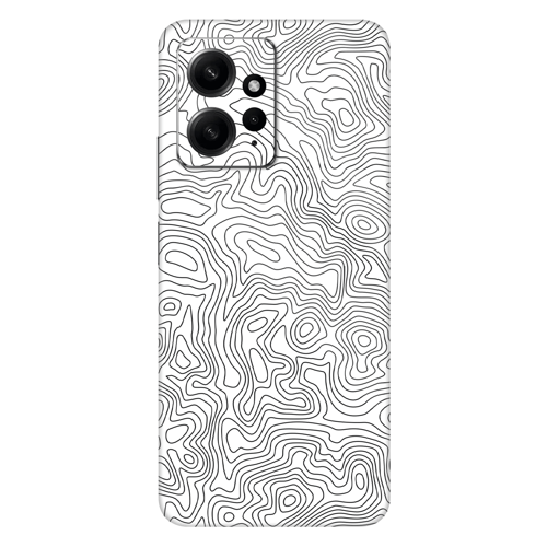 Redmi Note 12 Kaplama Beyaz İzohips