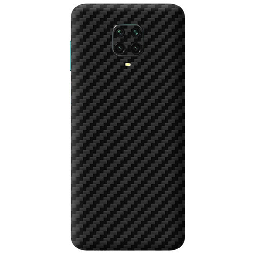 Xiaomi Redmi Note 9S Kaplama Siyah Karbon Fiber