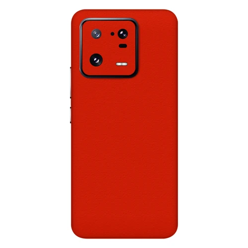 Xiaomi 13 Pro Kaplama Dokulu Kırmızı