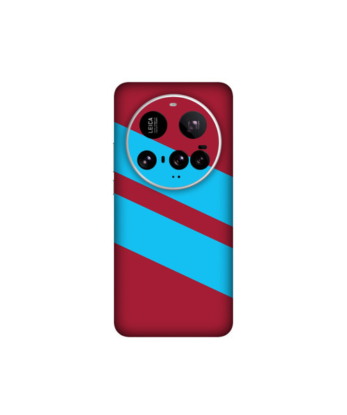 Xiaomi 15 Ultra Kaplama Bordo Mavi Şerit