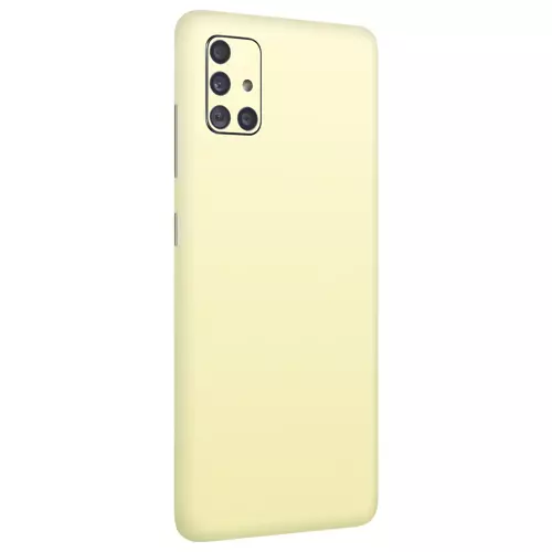 Samsung A51 Kaplama Açık Sarı