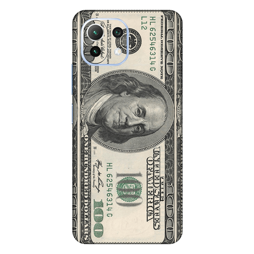 Xiaomi Mi 11 Lite Kaplama Dolar Desenli