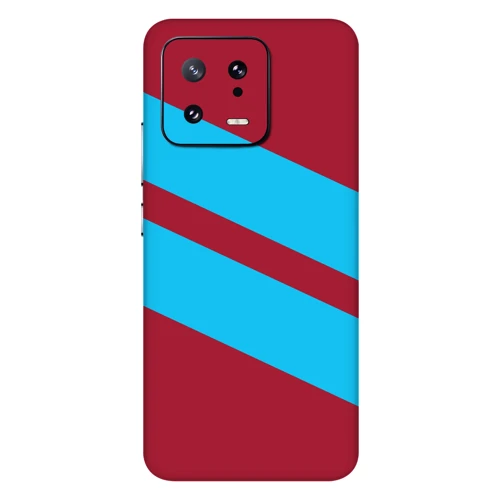 Xiaomi 13 Kaplama Bordo Mavi Şerit