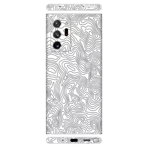 Samsung Note 20 Ultra Kaplama Beyaz İzohips