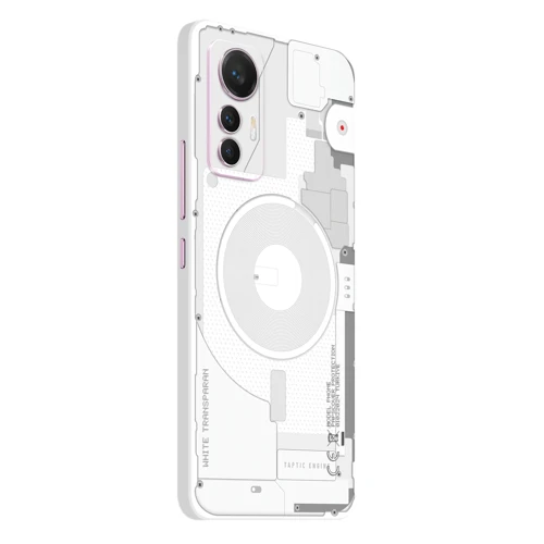 Xiaomi 12 Lite Kaplama Beyaz Transparan