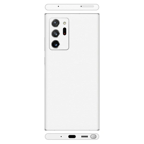 Samsung Note 20 Ultra Kaplama Dokulu Beyaz