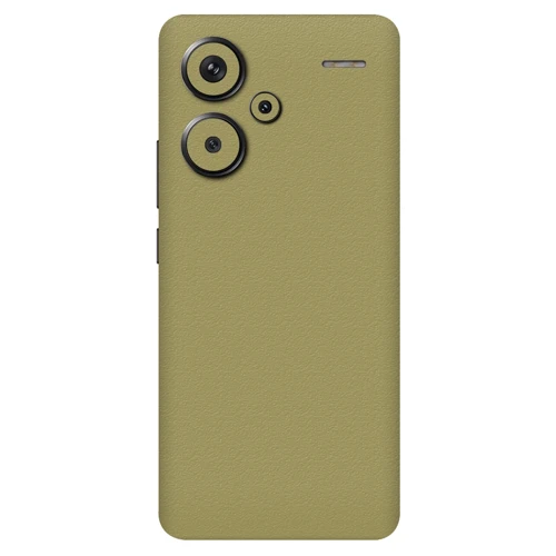 Xiaomi Redmi Note 13 Pro Plus 5G Kaplama Dokulu Haki Yeşil