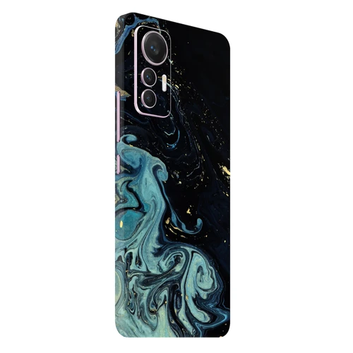 Xiaomi 12 Lite Kaplama Mistik Mavi Dalga