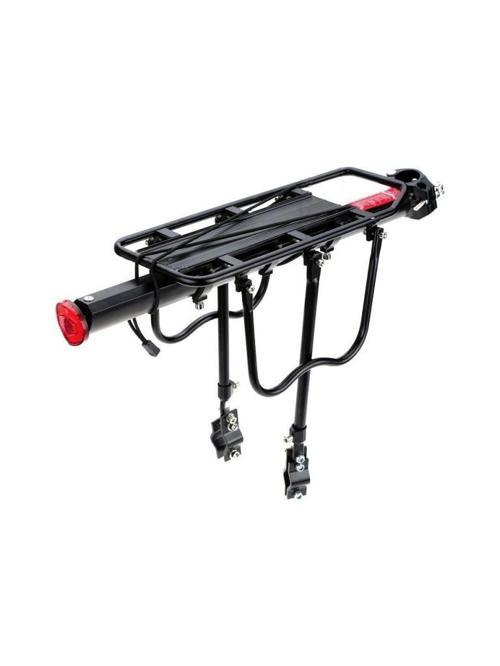 Sele borusu bağlantılı alüminyum bisiklet arka portbagaj