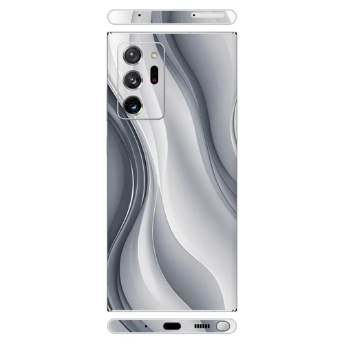Samsung Note 20 Ultra Kaplama Krom Dalga