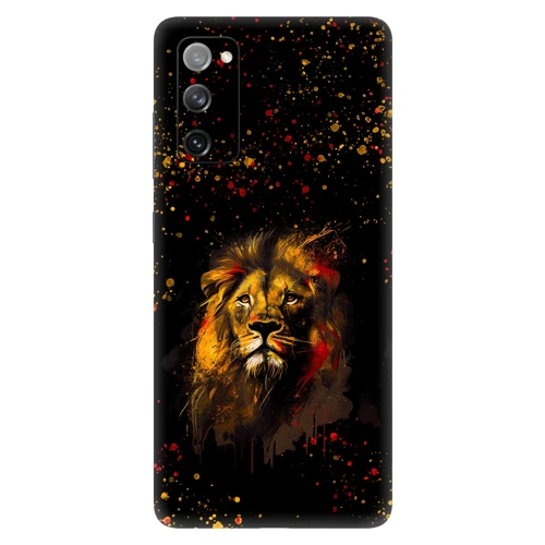 Samsung S20 Fe Kaplama Aslan Sulu Boya
