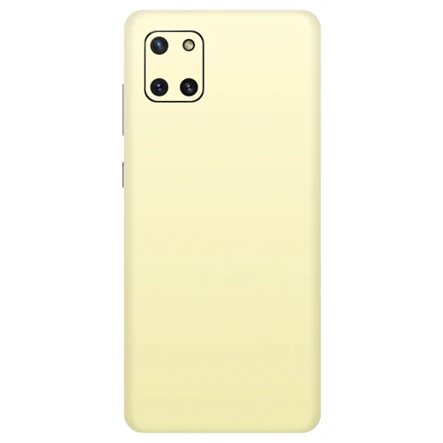 Samsung Note 10 Lite Kaplama Açık Sarı