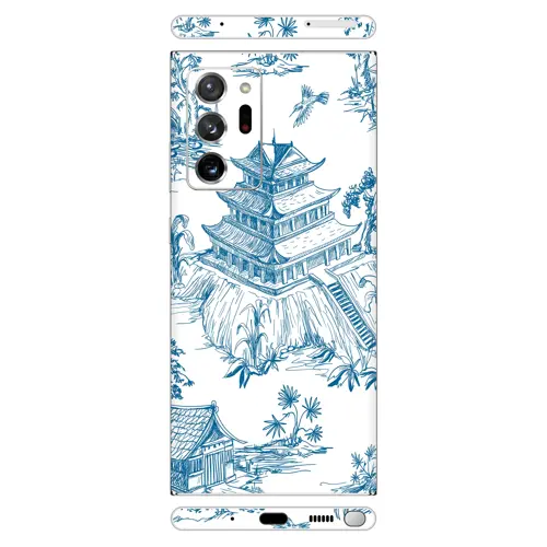 Samsung Note 20 Ultra Kaplama Mavi Asya