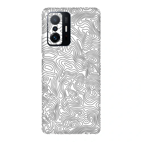 Xiaomi Mi 11T / Mi 11T Pro Kaplama Beyaz İzohips