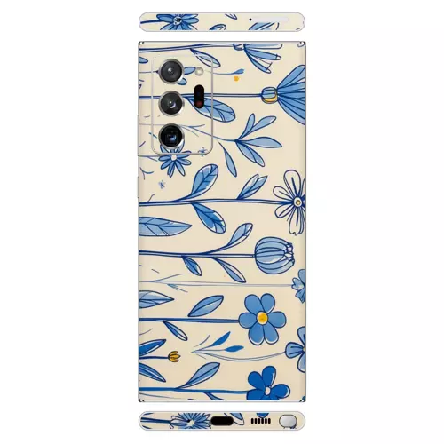 Samsung Note 20 Ultra Kaplama Mavi Bahar