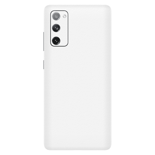 Samsung S20 Fe Kaplama Dokulu Beyaz