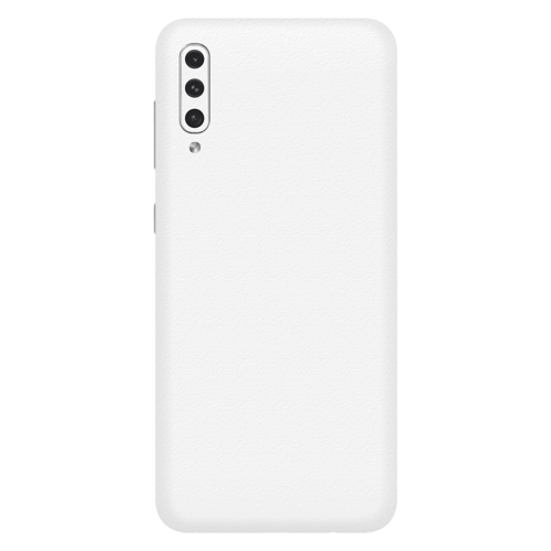 Samsung A50 Kaplama Dokulu Beyaz