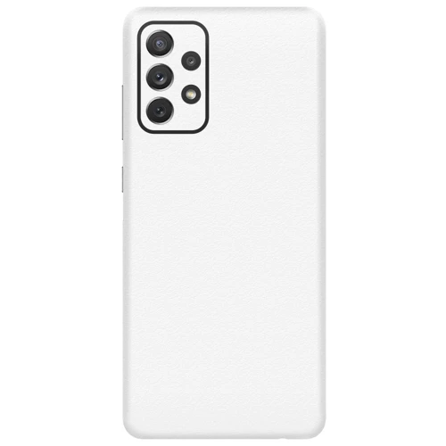 Samsung A52 Kaplama Dokulu Beyaz