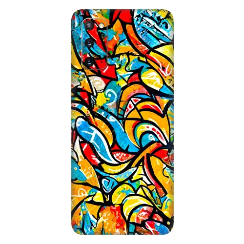 Samsung S20 Kaplama Sokak Grafitisi