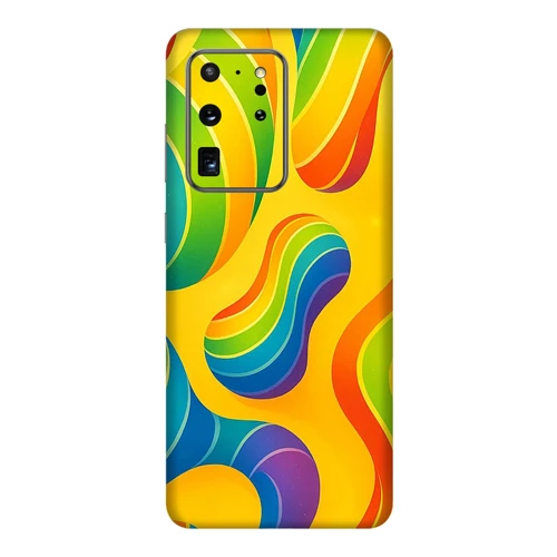 Samsung S20 Ultra Kaplama Gökkuşağı
