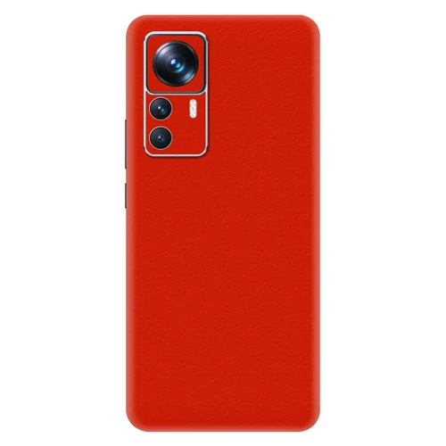 Xiaomi 12T / 12T Pro Kaplama Dokulu Kırmızı