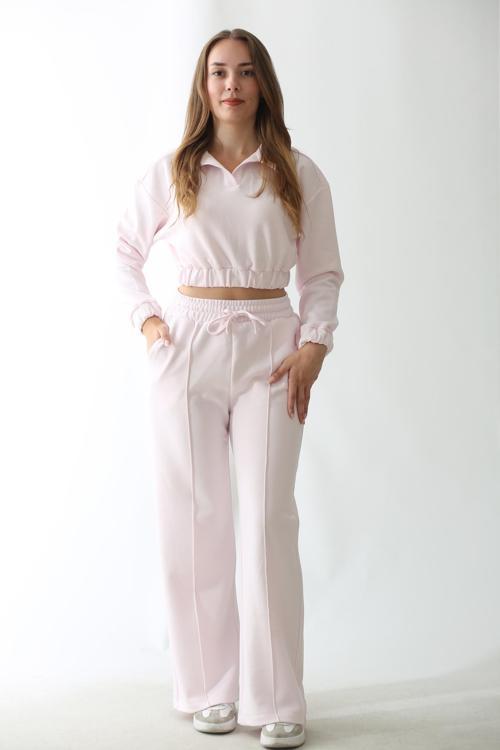 Kadın Pembe Eşofman Altı - %100 Pamuk - Rahat Kesim Ve Yumuşak Dokulu, Jogger, Kadınspor Giyim,